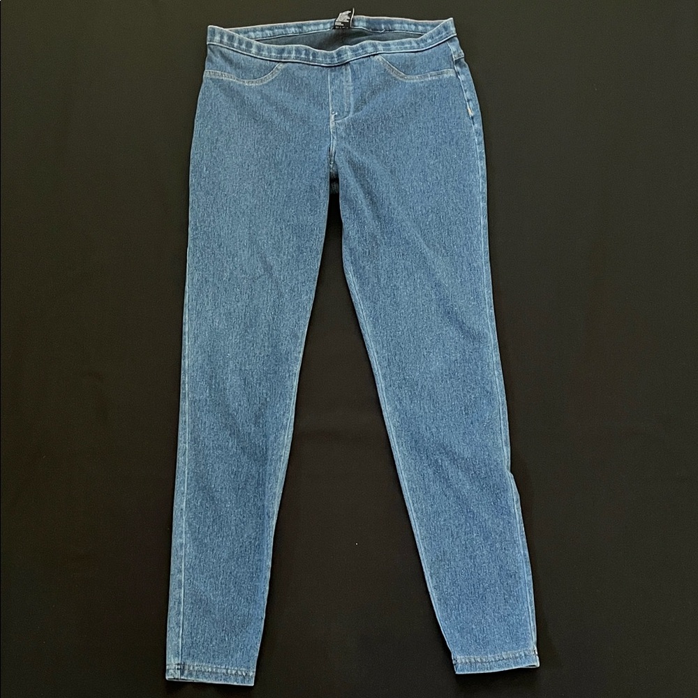 HUE Denim Blue Girls Leggings